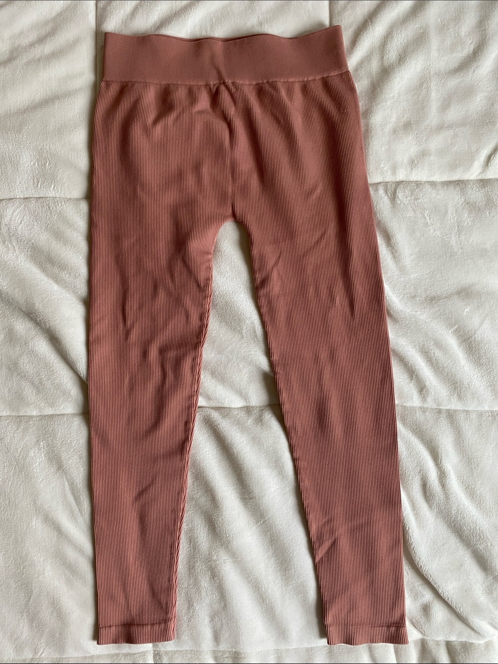 avocado Women’s Ribbed Leggings - Dusty Rose (M/L)